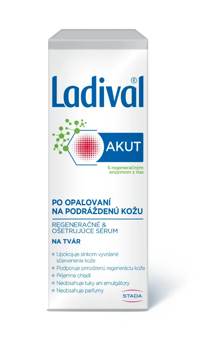 LADIVAL Akut Face serum 1×50 ml, sérum po opaľovaní na tvár