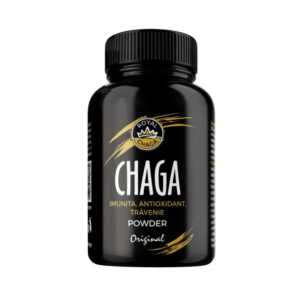 Royal Chaga Práškový Extrakt z Cagy Sibírskej 1×90g, výživový doplnok
