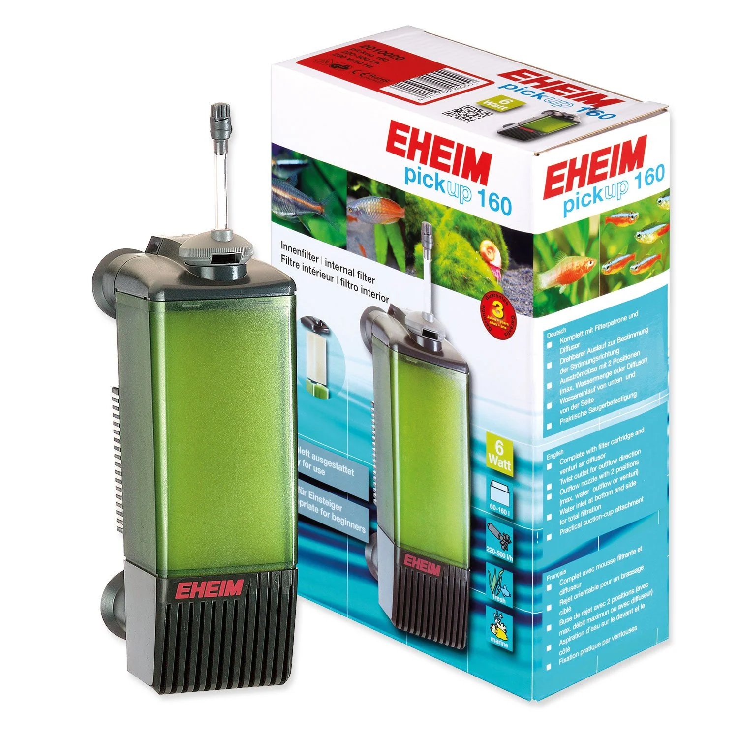 Filter Eheim Pickup 160 vnútorný, 220-500l/h