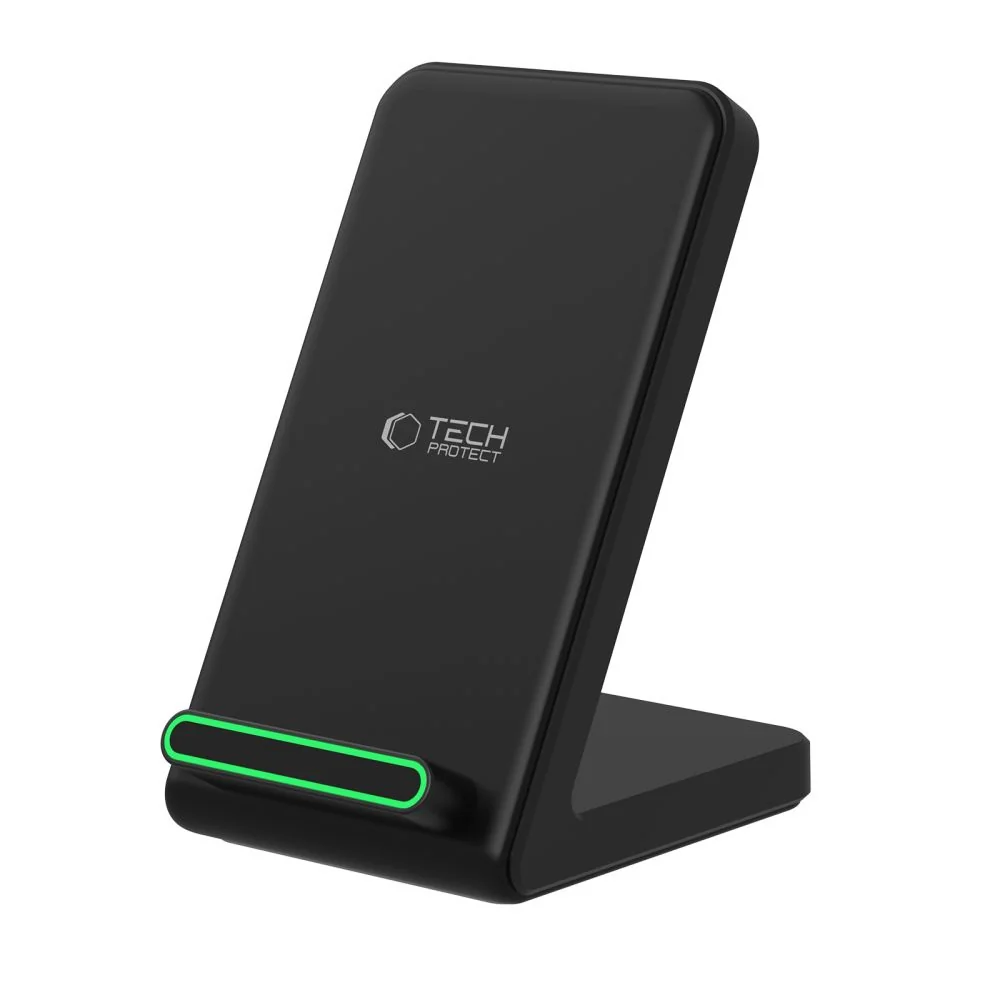 Tech-Protect A40 bezdrôtová nabíjačka 15W, čierna