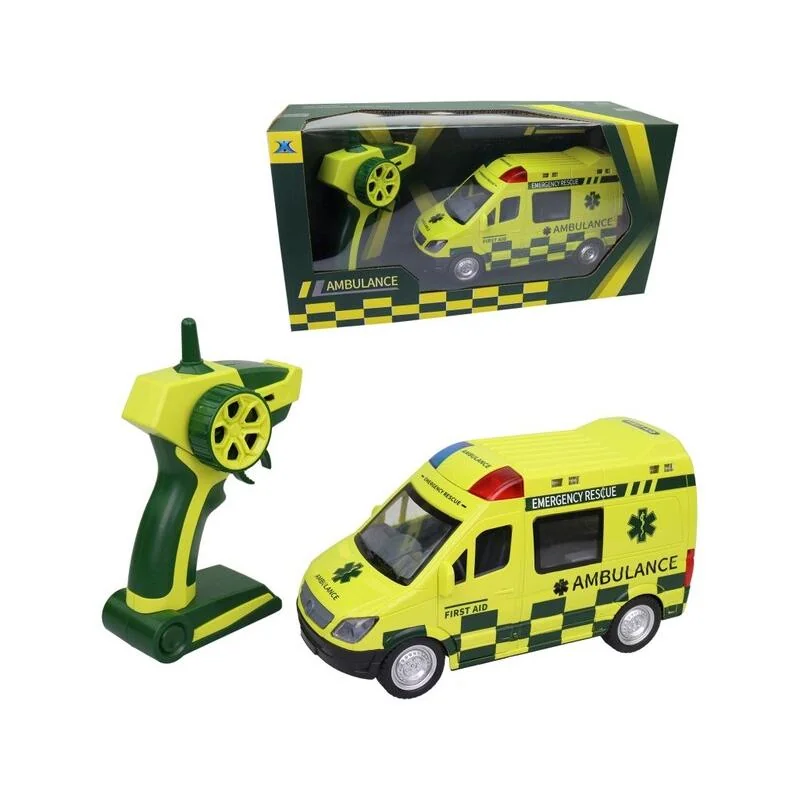MADE - Ambulancia na ovládanie, 22 x 12,5 x 8,5 cm