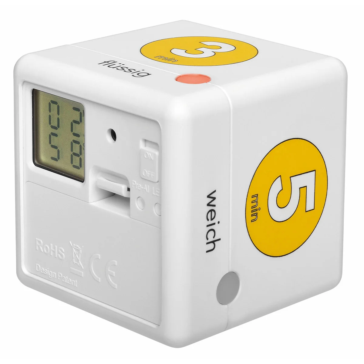 38.2041.07 TFA CUBE TIMER digitálny časovač na vajíčka v tvare kocky