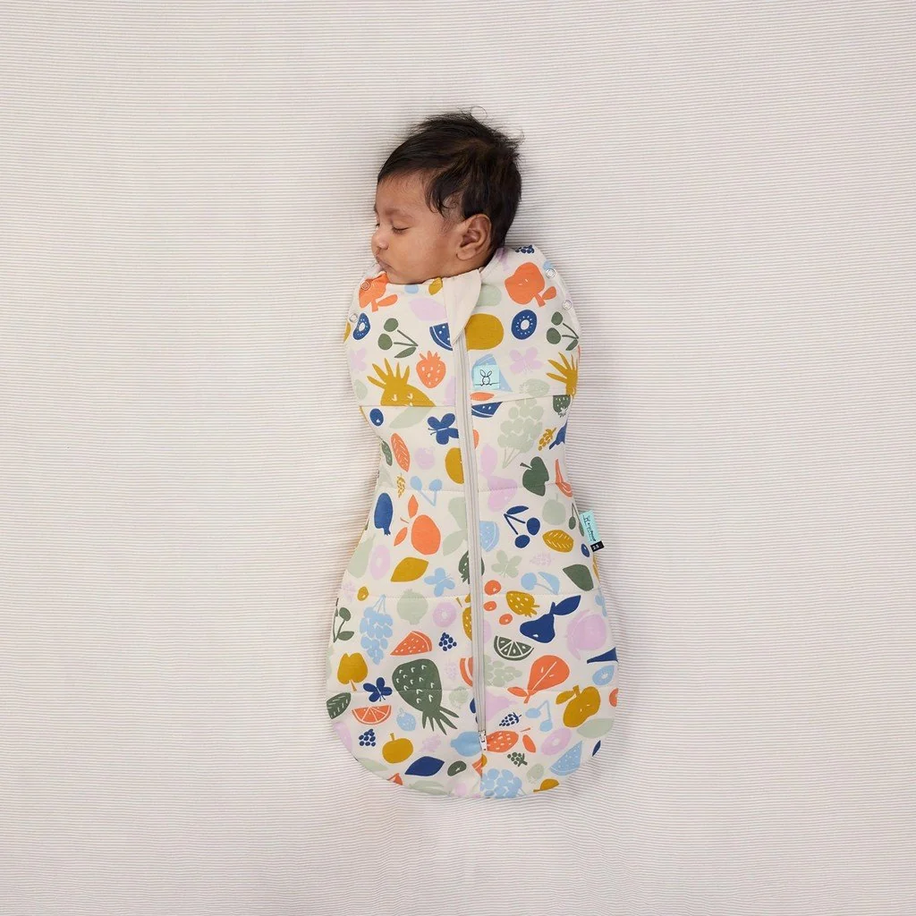 Zavinovačka a vak na spanie 2v1 Cocoon Fruit Salad 0-3 m, 3-6 kg, 2,5 tog