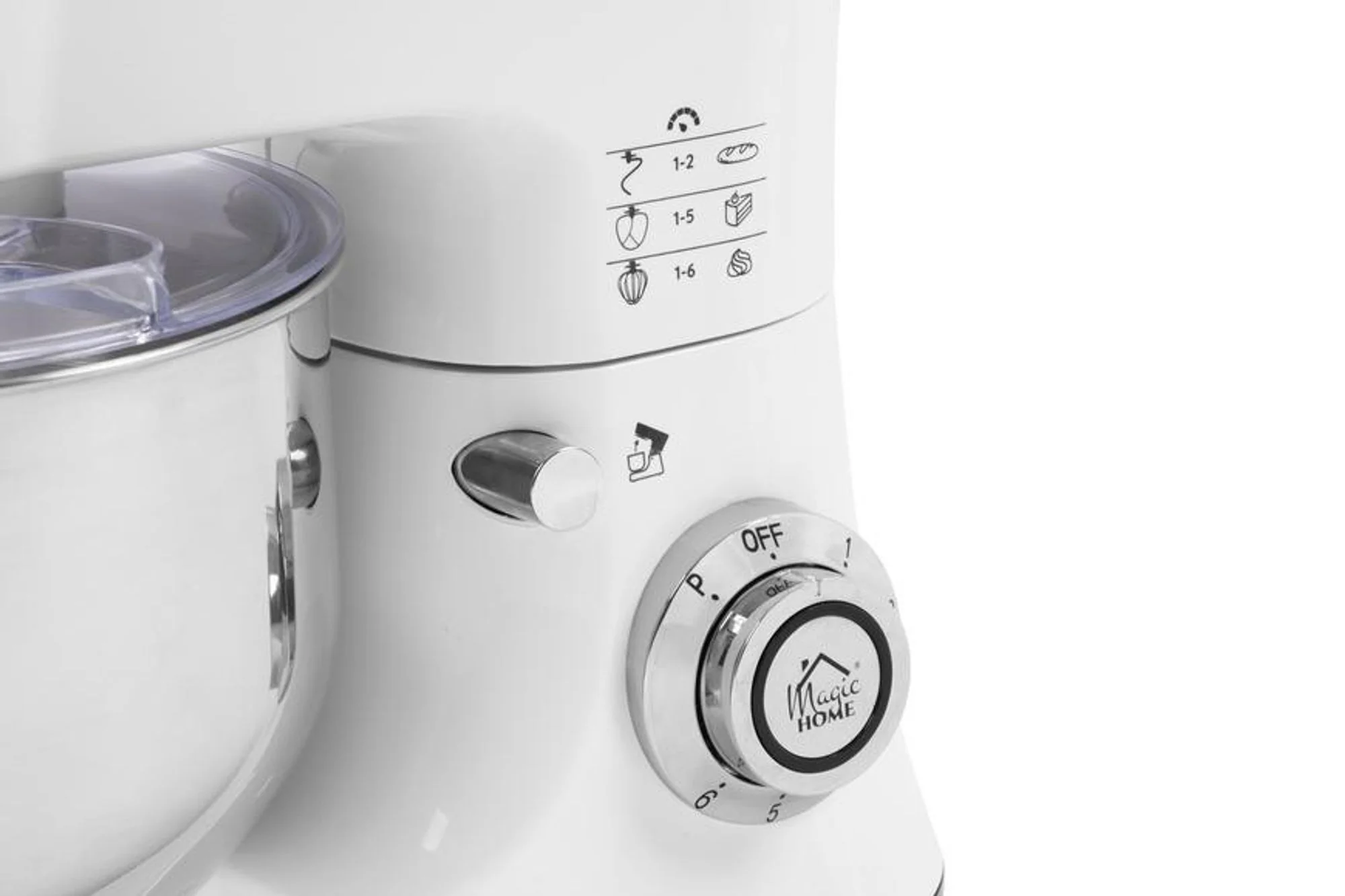MagicHome kuchynský robot Lenotre, 1 ks 1000 W, 230 V, 3v1, bielo-čierny