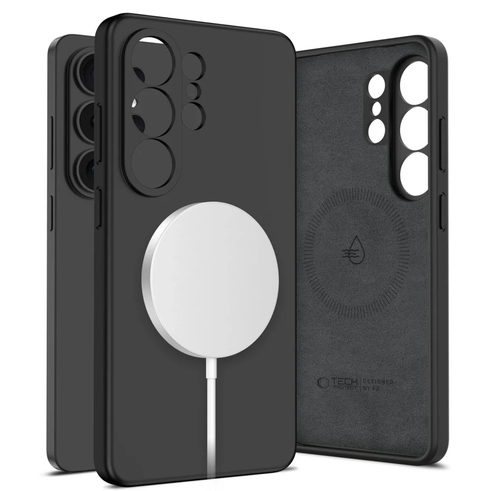 Tech-Protect Silicone MagSafe kryt na Samsung Galaxy S26 Ultra, čierny