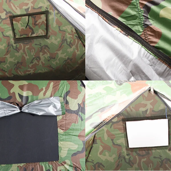 Samorozkladací turistický stan pre 4 osoby, ARMY