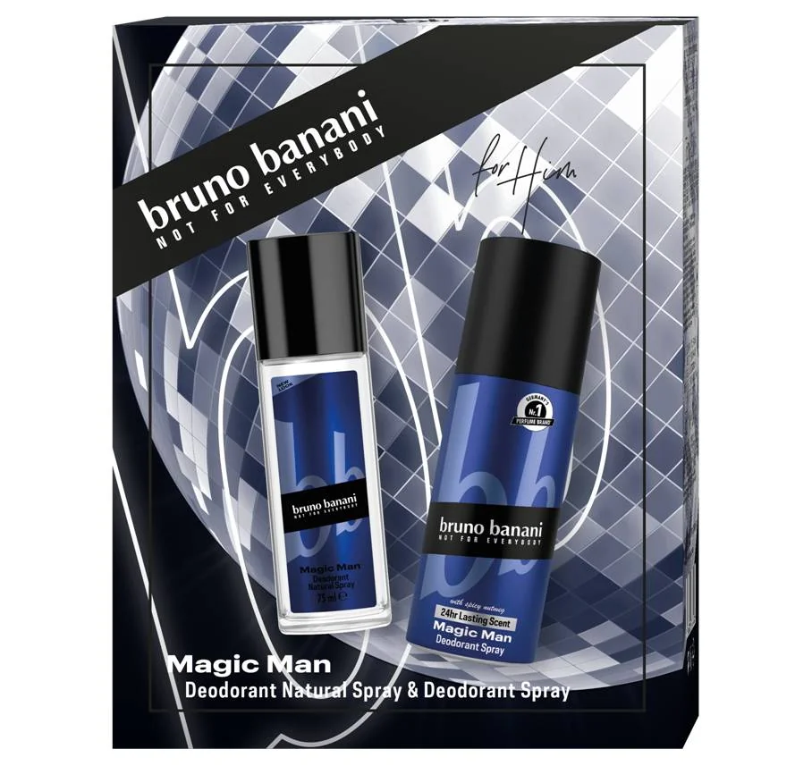 Bruno Banani Magic Man DNS 75ml + DBS 150ml 1×1 ks, darčeková sada