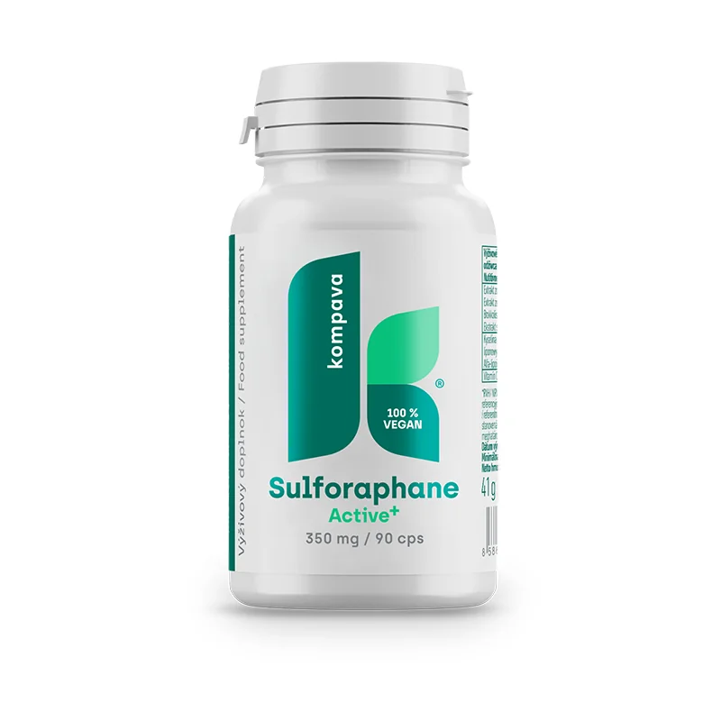 KOMPAVA Sulforaphane Active+ 350 mg / 90 cps