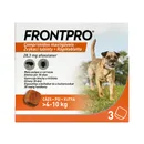 FRONTPRO® antiparazitárne žuvacie tablety pre psy (4-10 kg)