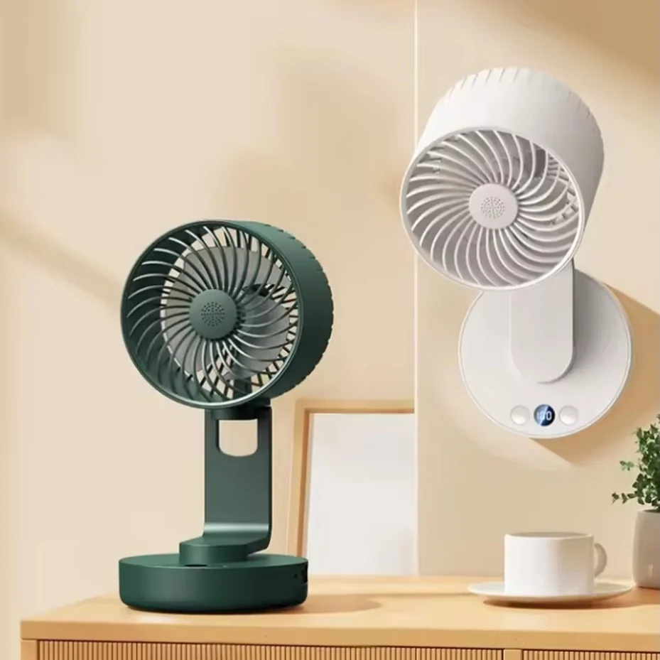 MG W20 bezdrôtový stolný ventilátor, zelený