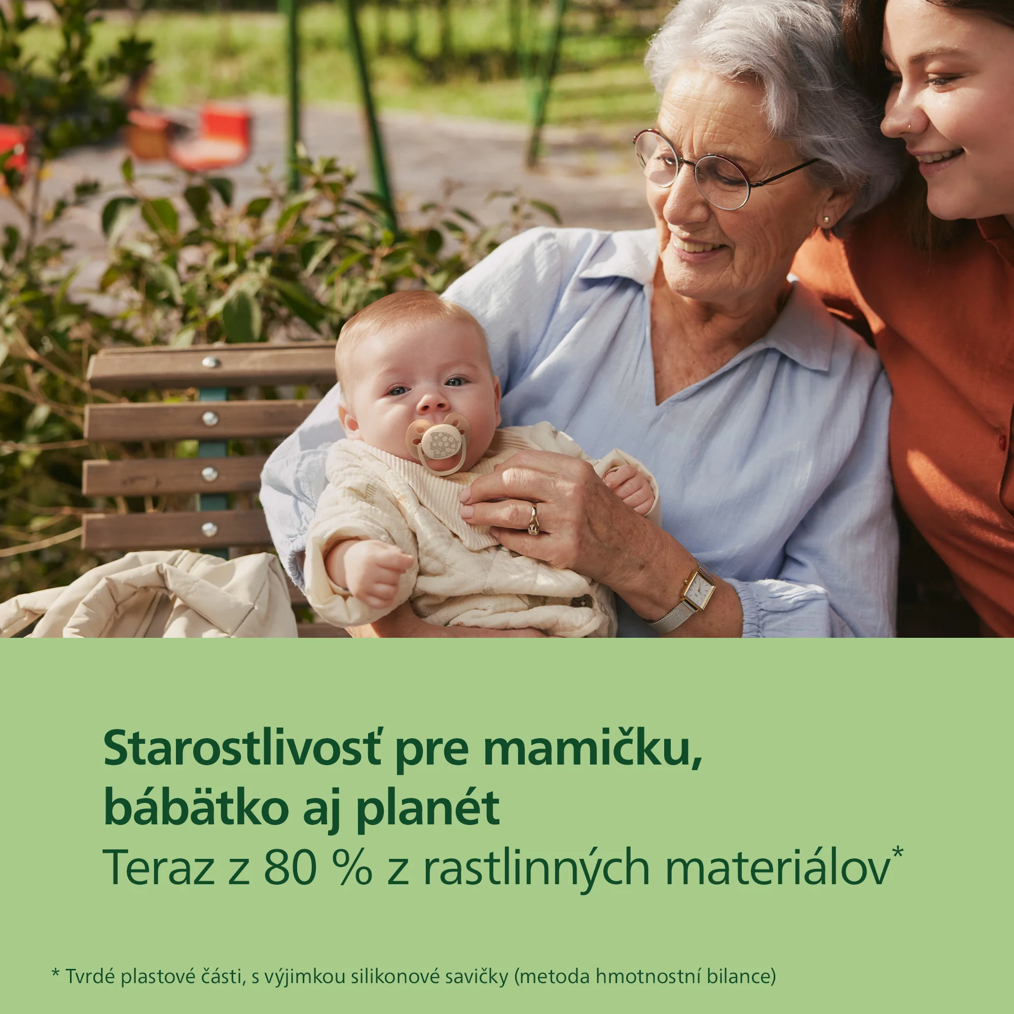Philips AVENT - Cumlík Ultrasoft s obrázkom SCF091/41, 0-6 m, neutral 2 ks