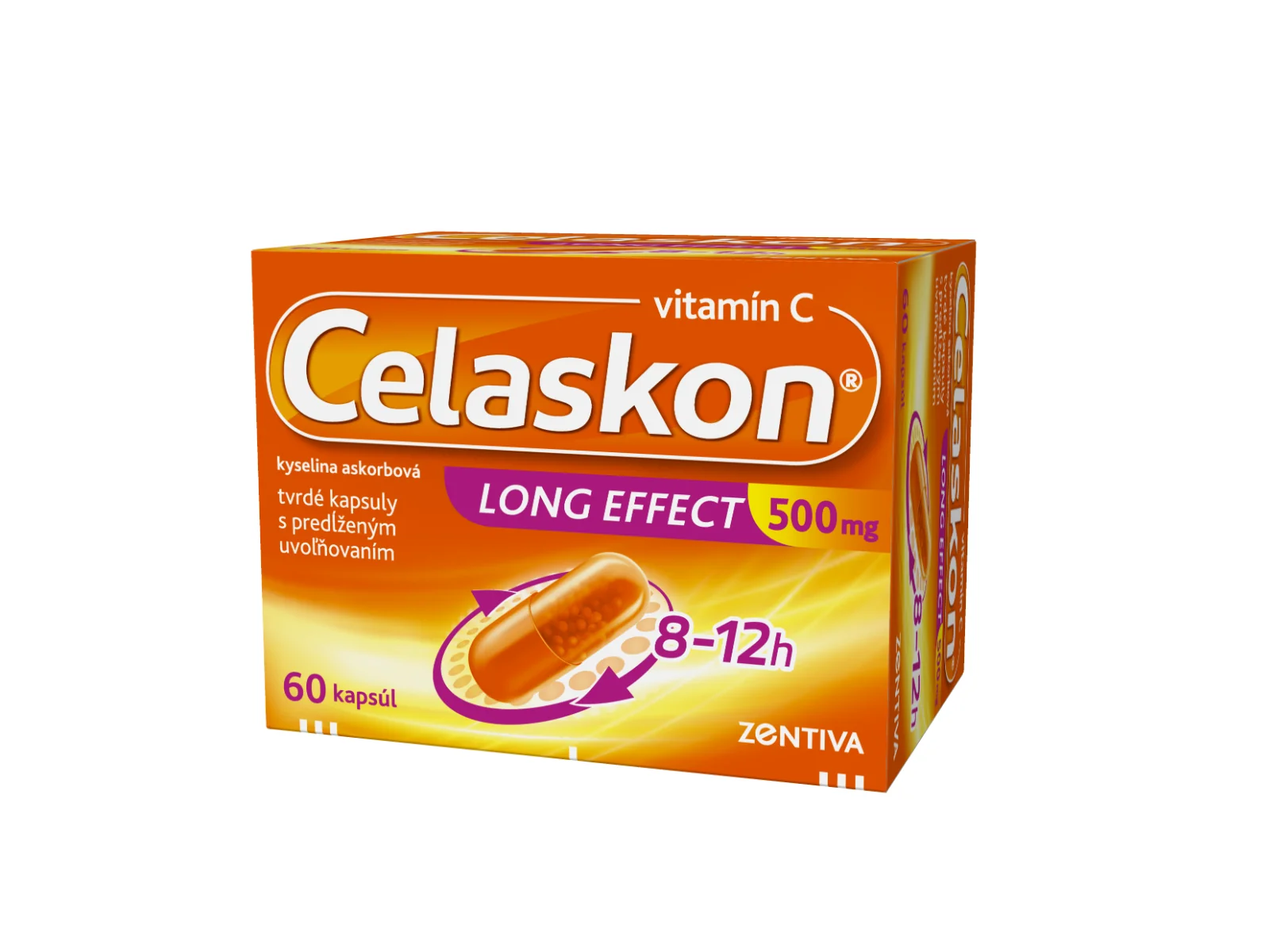 Celaskon long effect 1×60 cps, vitamín C