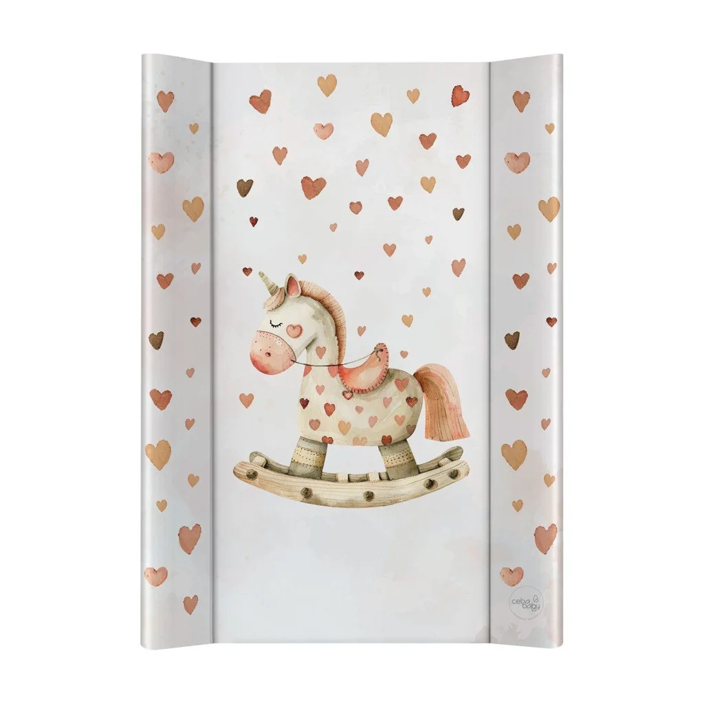 Podložka prebaľovacia 2-hranná s pevnou doskou (50x70) Ultra Light Rocking Horse