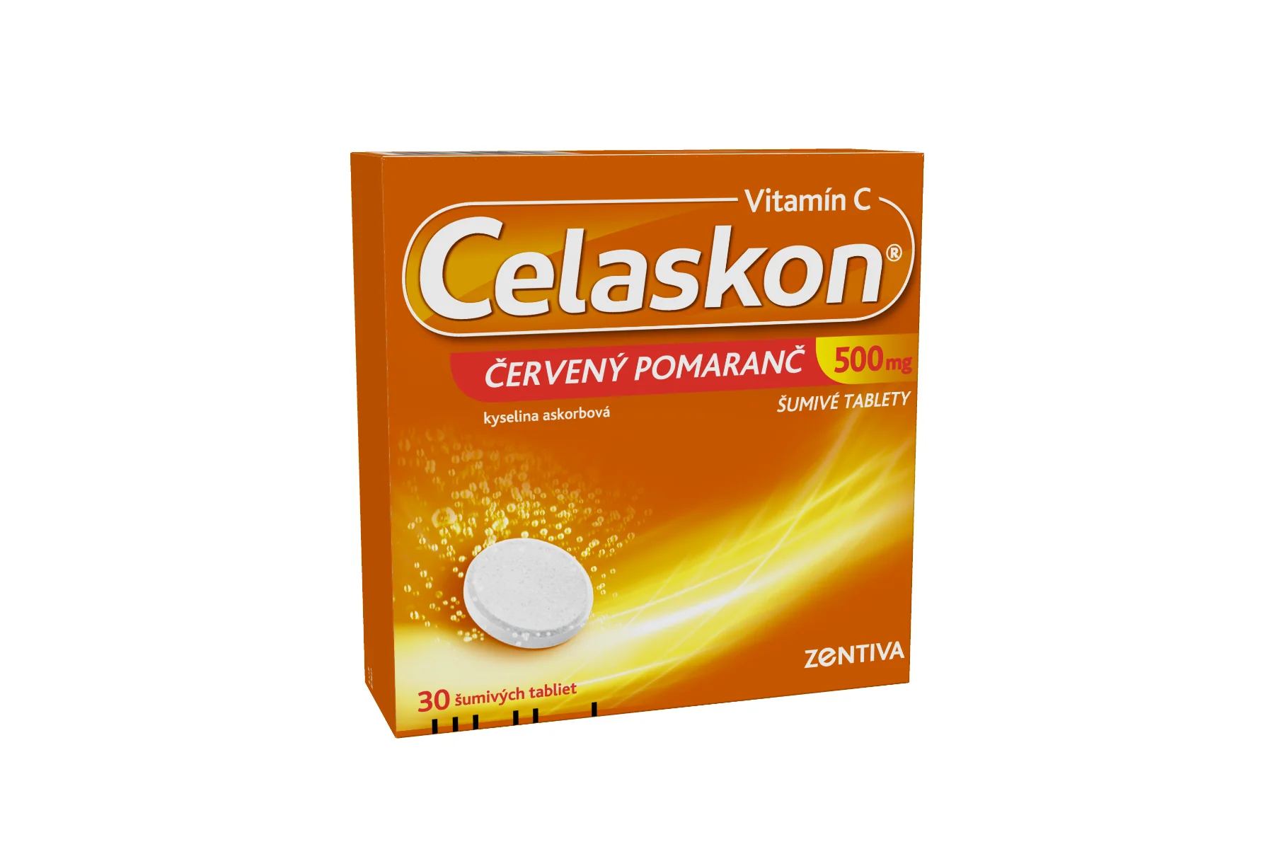 Celaskon 500 mg červený pomaranč 1×30 tbl, výživový doplnok
