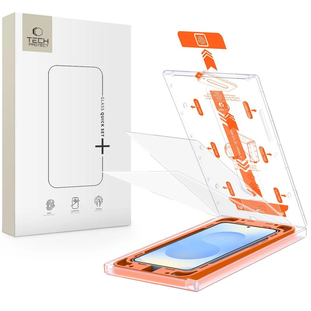 Tech-Protect Quick Set 2x ochranné sklo na Samsung Galaxy S24 Plus/ S25 Plus 5 Plus