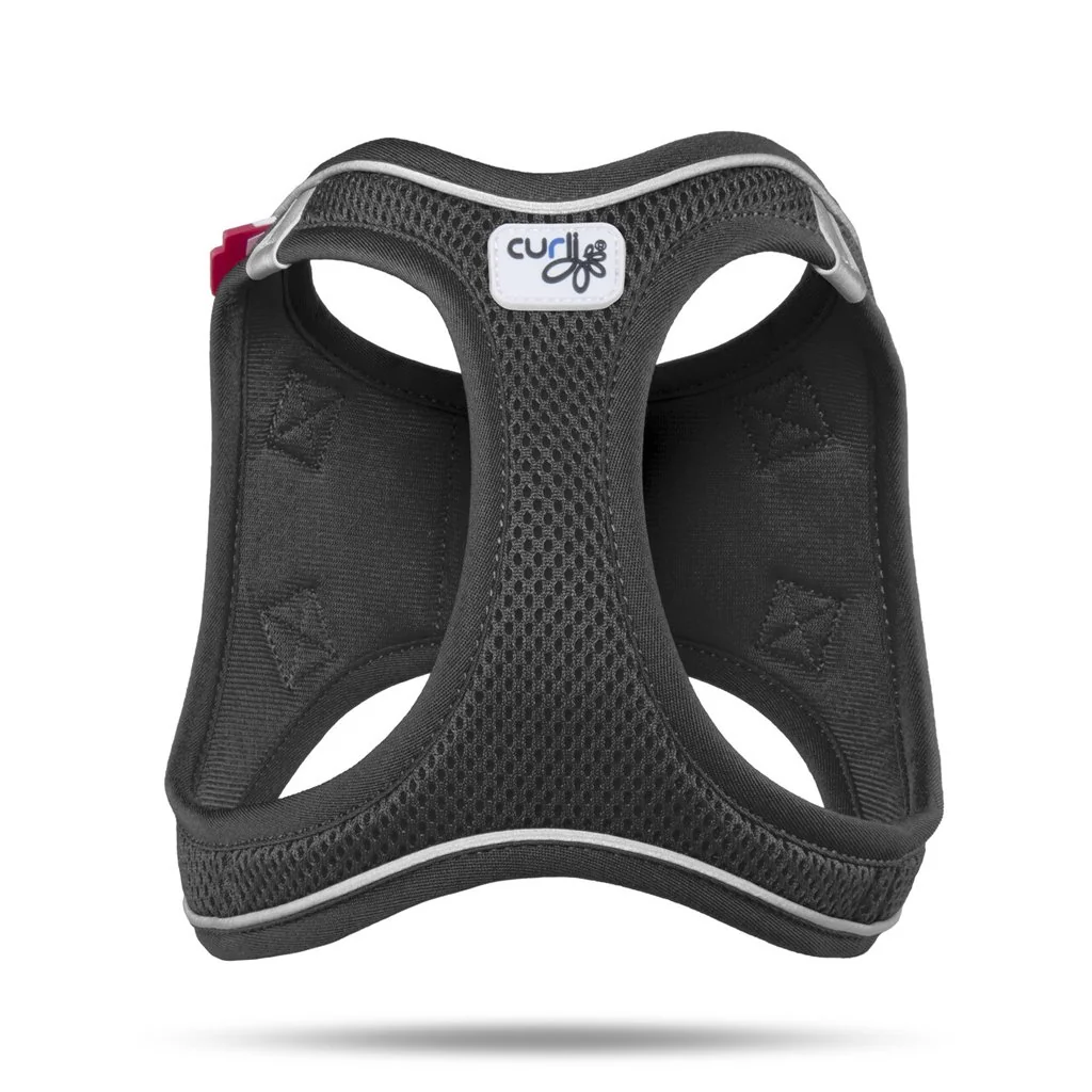 Postroj pre psov s magnetom Air-Mesh Black M 6-9 kg