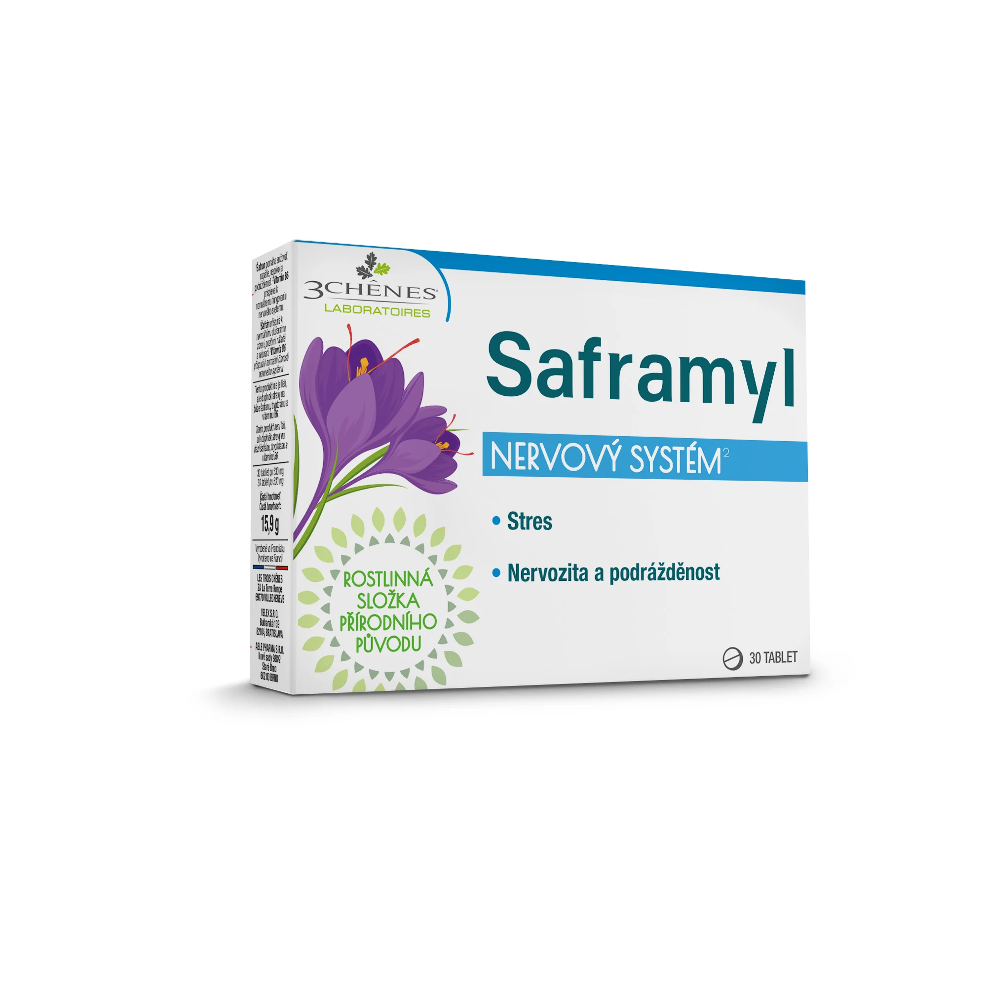 Saframyl 1×30 tbl, výživový doplnok