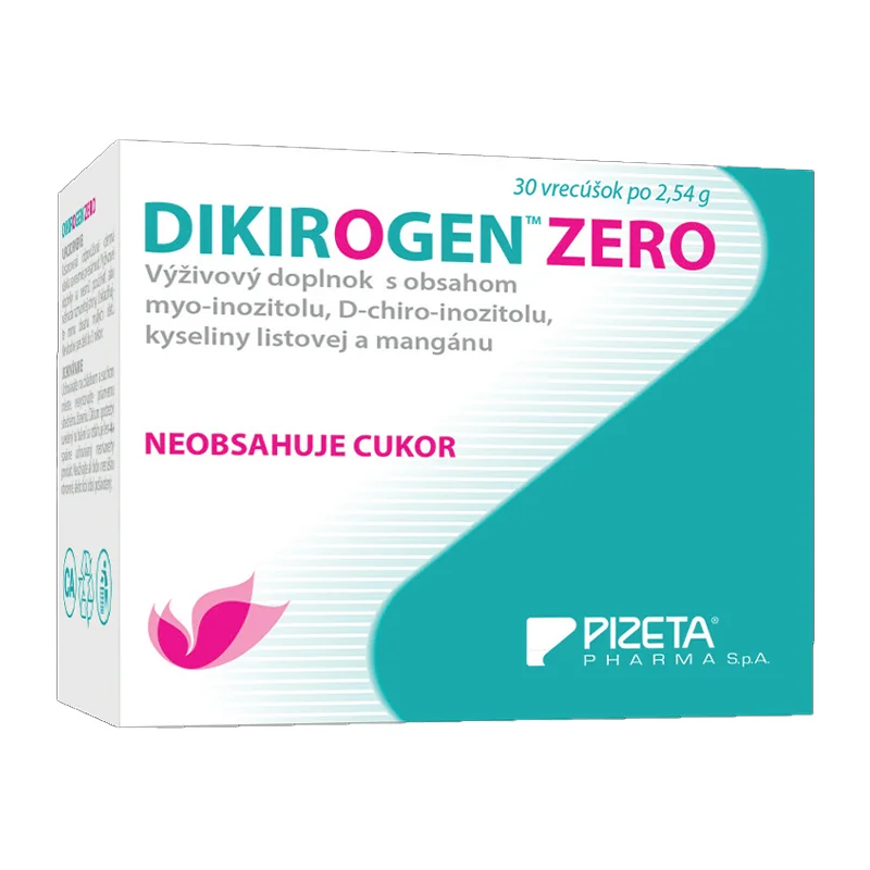 DIKIROGEN ZERO - bez cukru a dochucovadiel 30×2,54 g, výživový doplnok