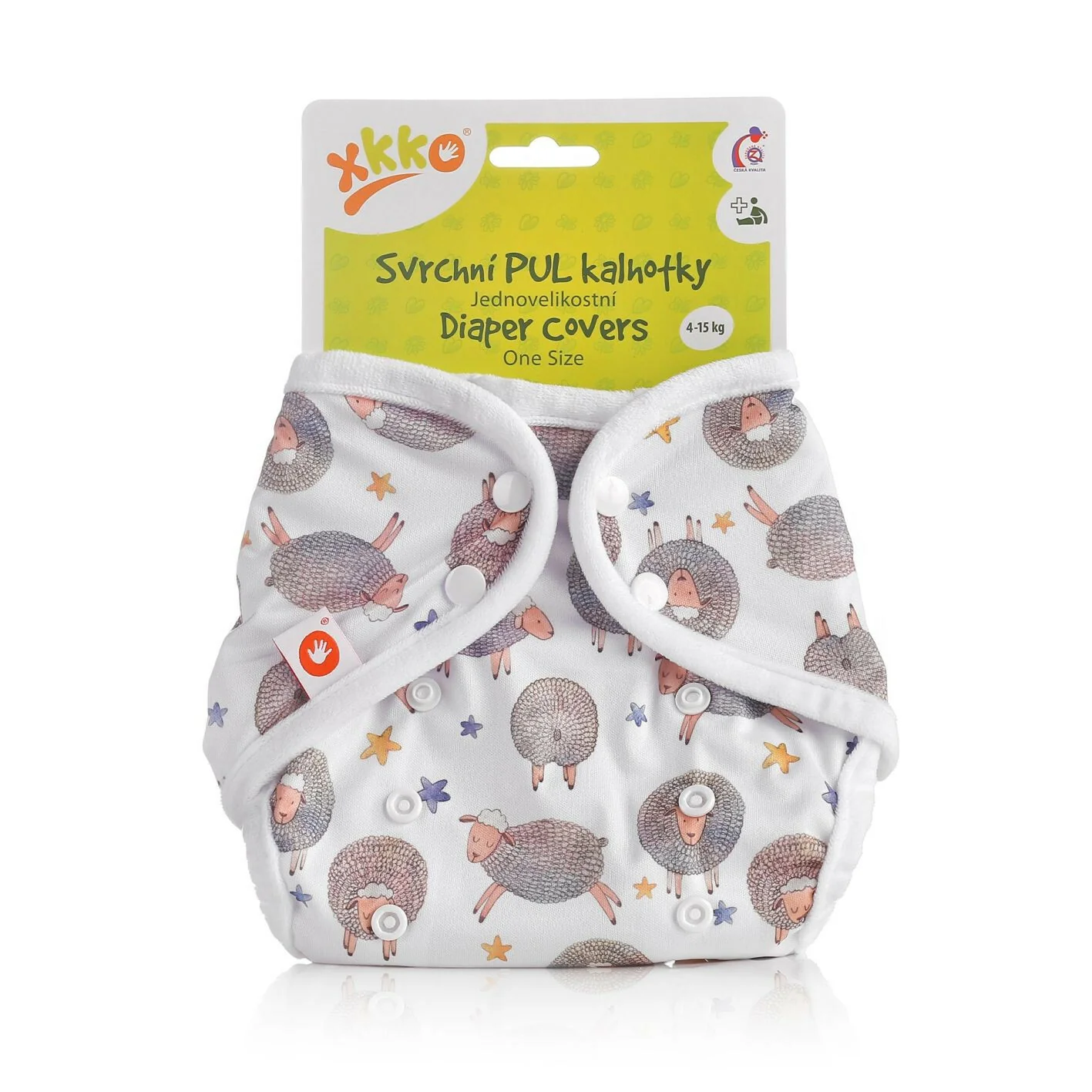 XKKO Ortopedické nohavičky Biele - Veľkosť 2