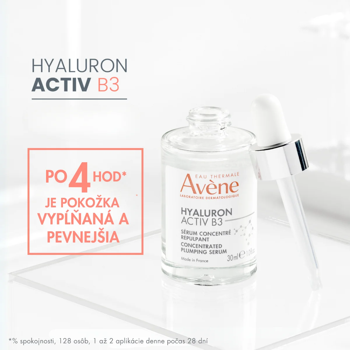 Avène Hyaluron Activ B3 Sérum koncentrované vyhladzujúce 30 ml