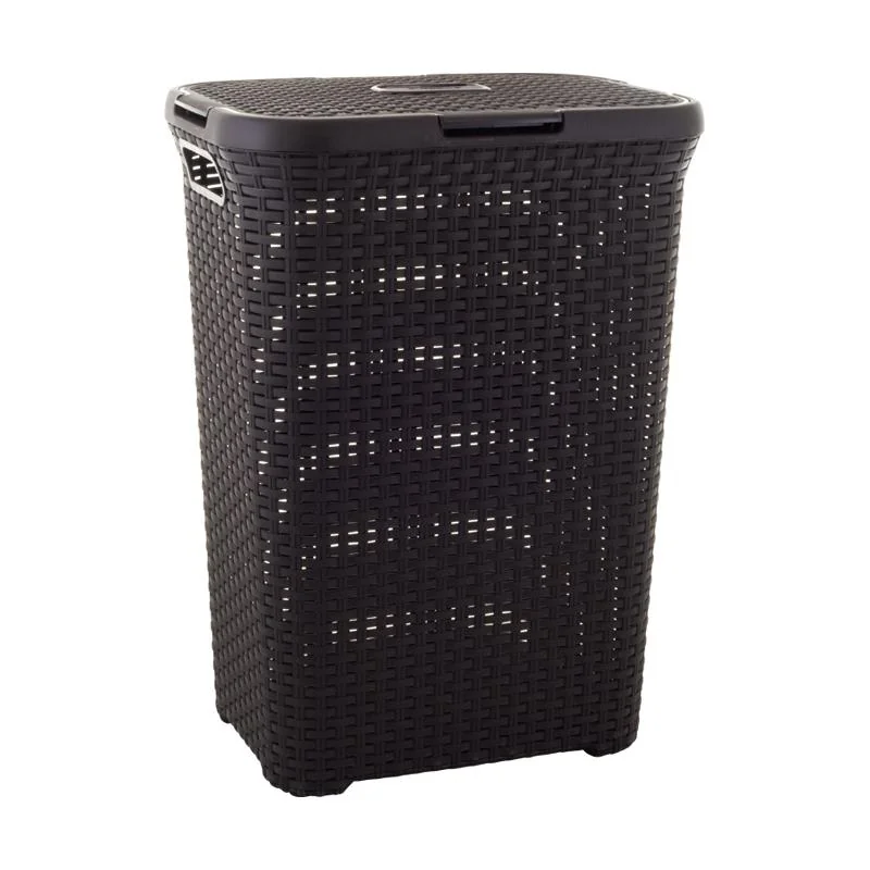 Kôš na bielizeň Curver Style 60L tmavo hnedý 189206