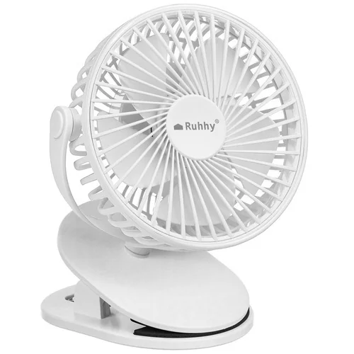 MG Clip bezdrôtový stolný ventilátor, biely