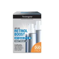 NEUTROGENA® Retinol Boost DUOPack denný anti-age krém SPF15 + nočný krém 2x50ml