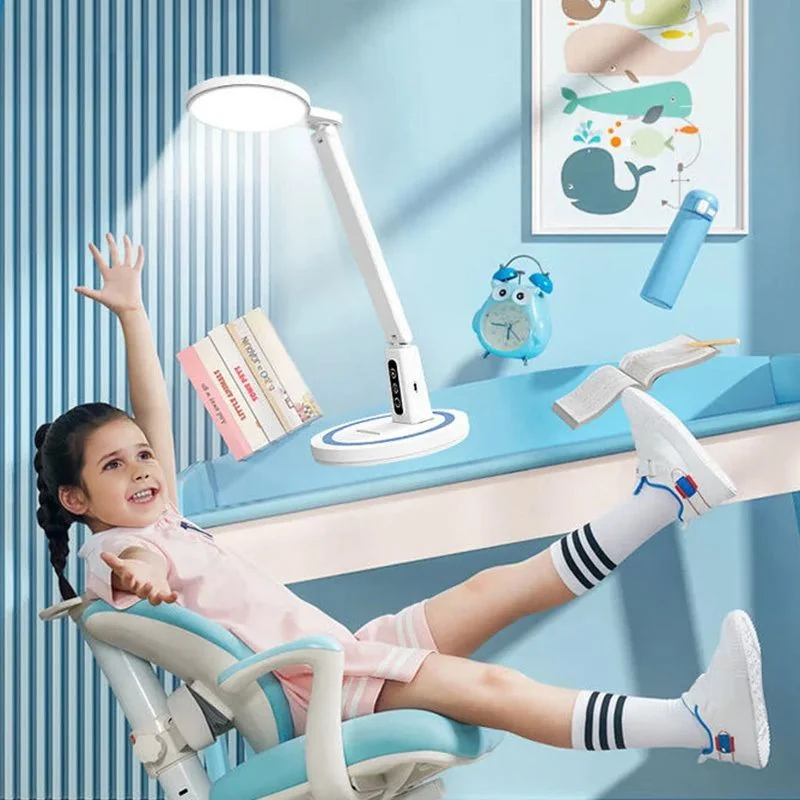 MG DL-01 LED bezdrôtová stolná lampa, biela