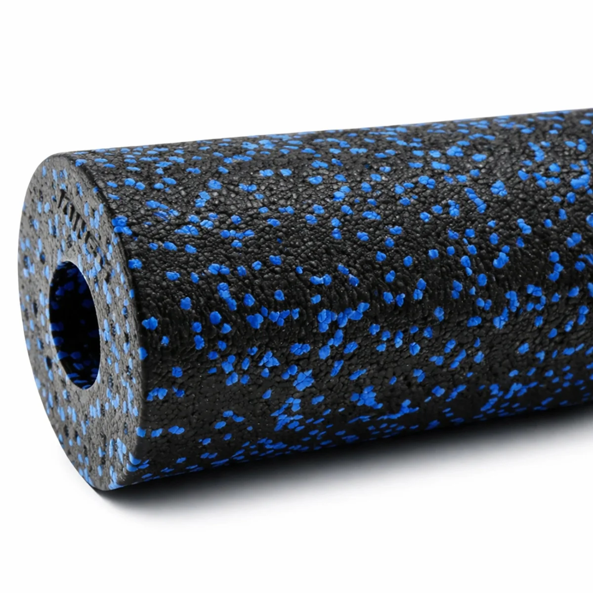 MG Exercise Roller masážny valec 45cm, čierny/modrý