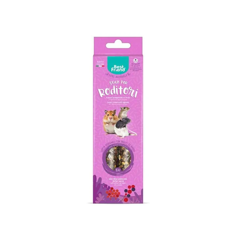 Prírodné tyčinky pre malé hlodavce 115 g, bobule