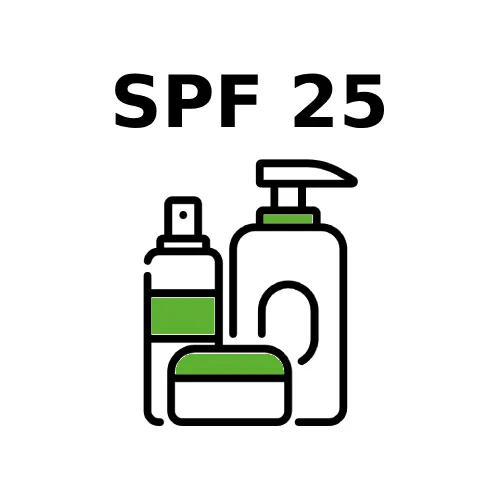 Krémy, spreje a oleje SPF 25