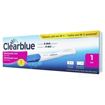 Tehotenský test Clearblue Ultra včasný 1×1 ks, tehotenský test