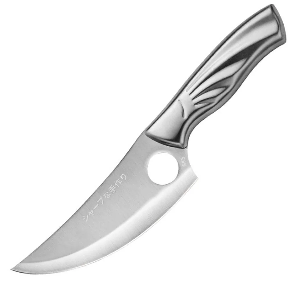 Kuchynský sekací nôž - Strieborná/S puzdro 1 ks, 25,5 cm, 13,5 cm