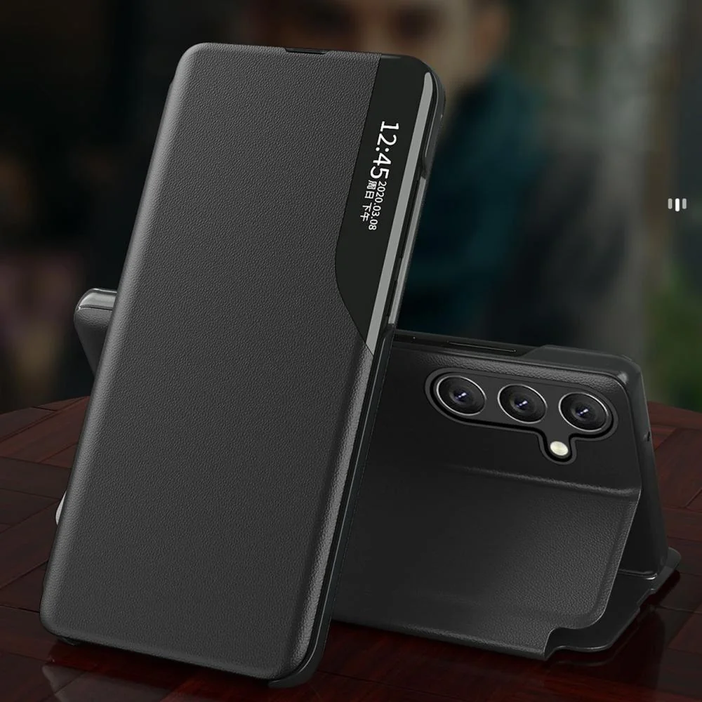 MG Eco Leather View knižkové puzdro na Xiaomi 13 Lite