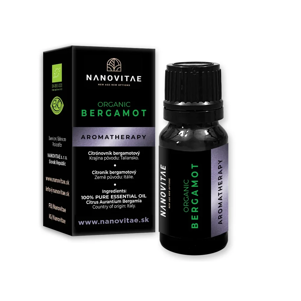 BERGAMOT esenciálny olej – ORGANIC quality 10ml
