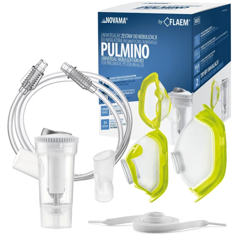 NOVAMA Pulmino sada príslušenstva pre pneumaticko-piestové inhalátory