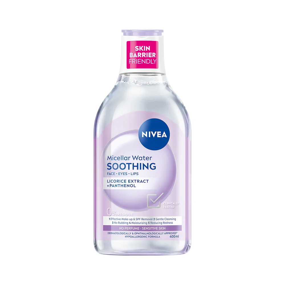 Nivea Upokojujúca micelárna voda pre citlivú pleť 400 ml