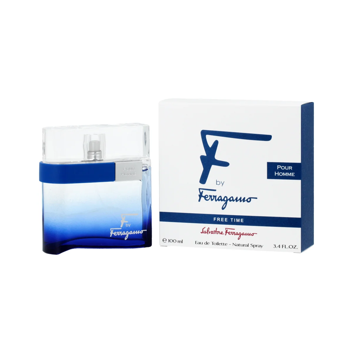Salvatore Ferragamo F by Ferragamo Free Time toaletná voda 100 ml pre mužov