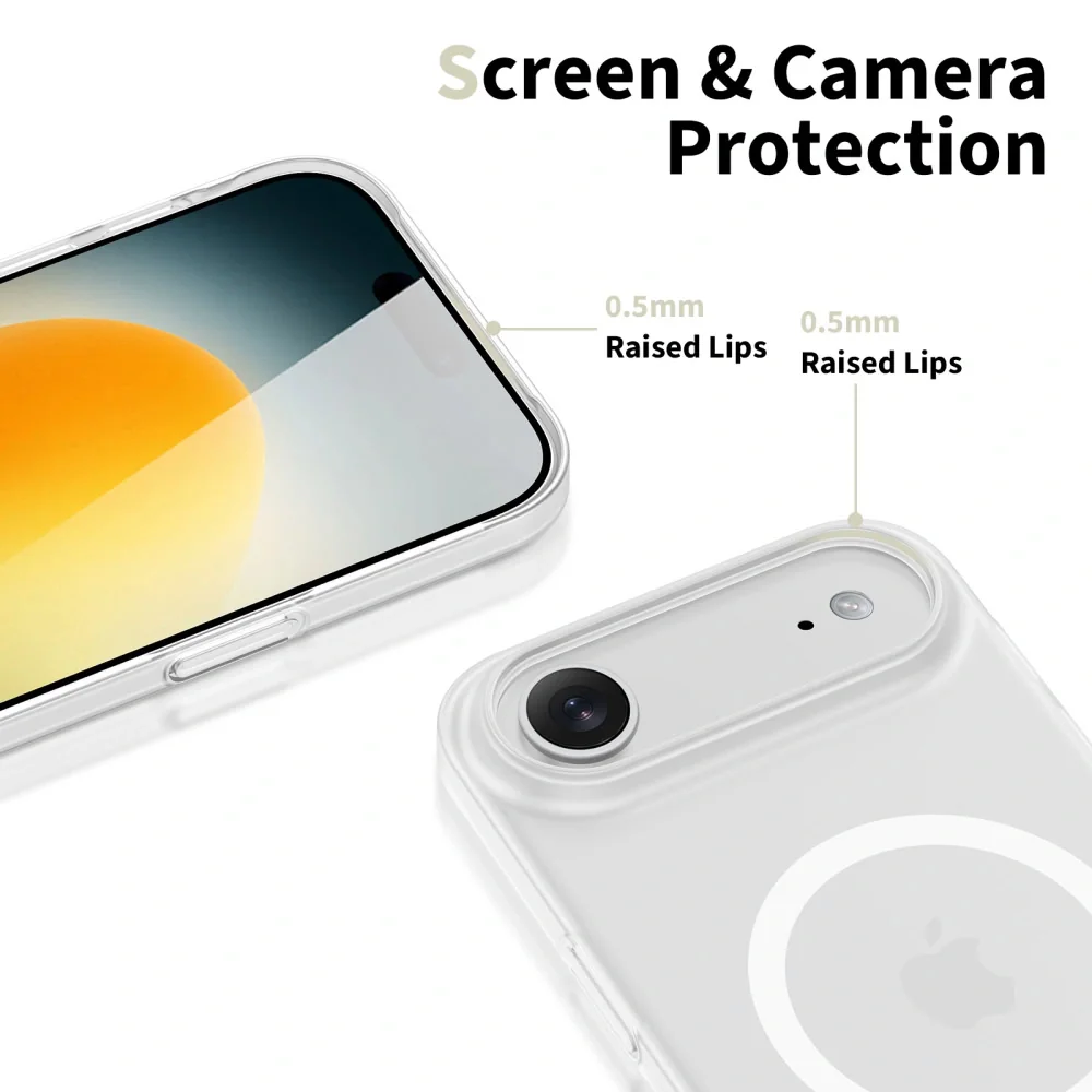Tech-Protect MagSlim MagSafe kryt na iPhone 17 Air, biely