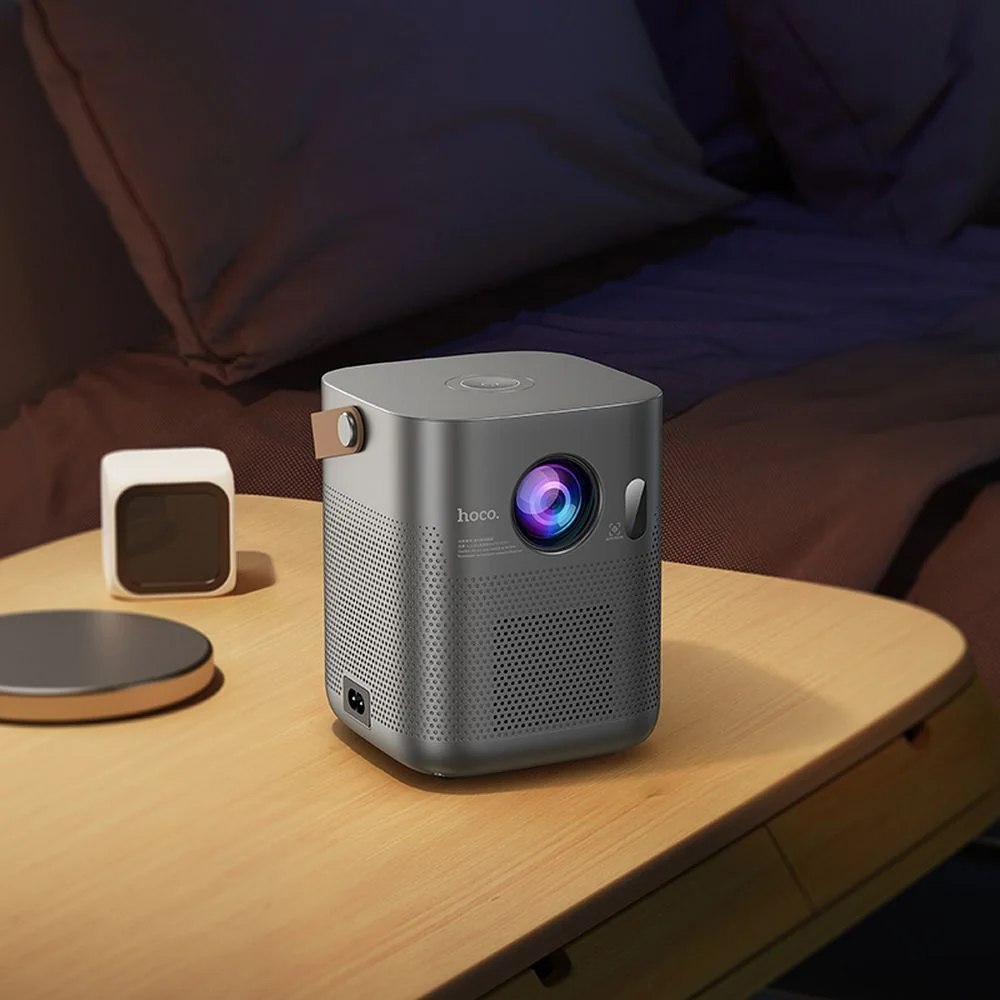 Hoco DT4 Bluetooth projektor Wi-Fi Android HD 720P, šedý