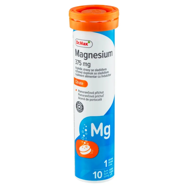 Dr. Max Magnesium 375 mg 1×20 šumivých tabliet