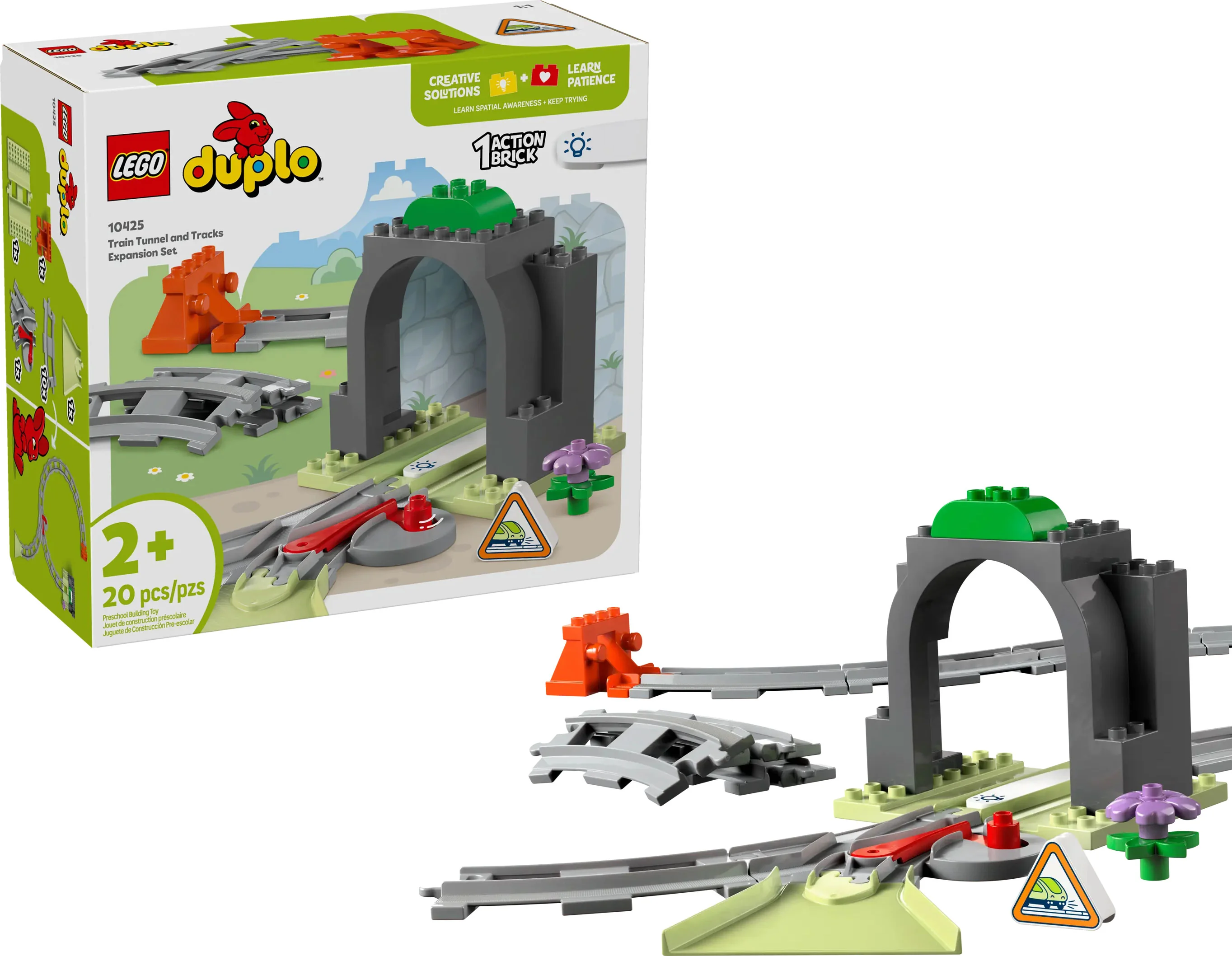 LEGO Železničný tunel a koľajnice - rozširujúci 10425