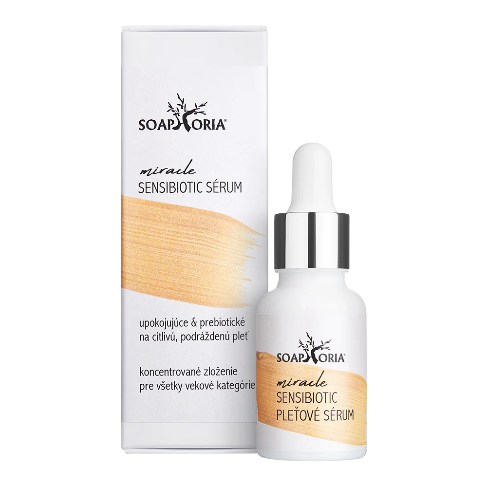 Soaphoria Miracle sensibiotic upokojujúce & prebiotické sérum pre citlivú a podráždenú pleť