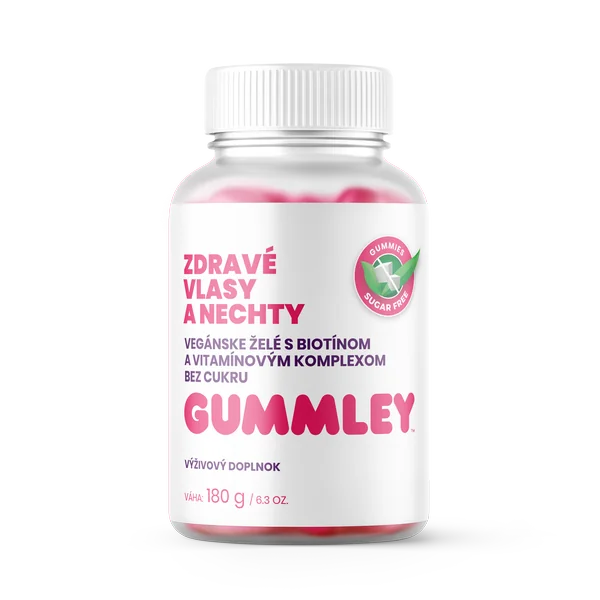 GUMMLEY - zdravé nechty a vlasy 1×60 ks, výživový doplnok
