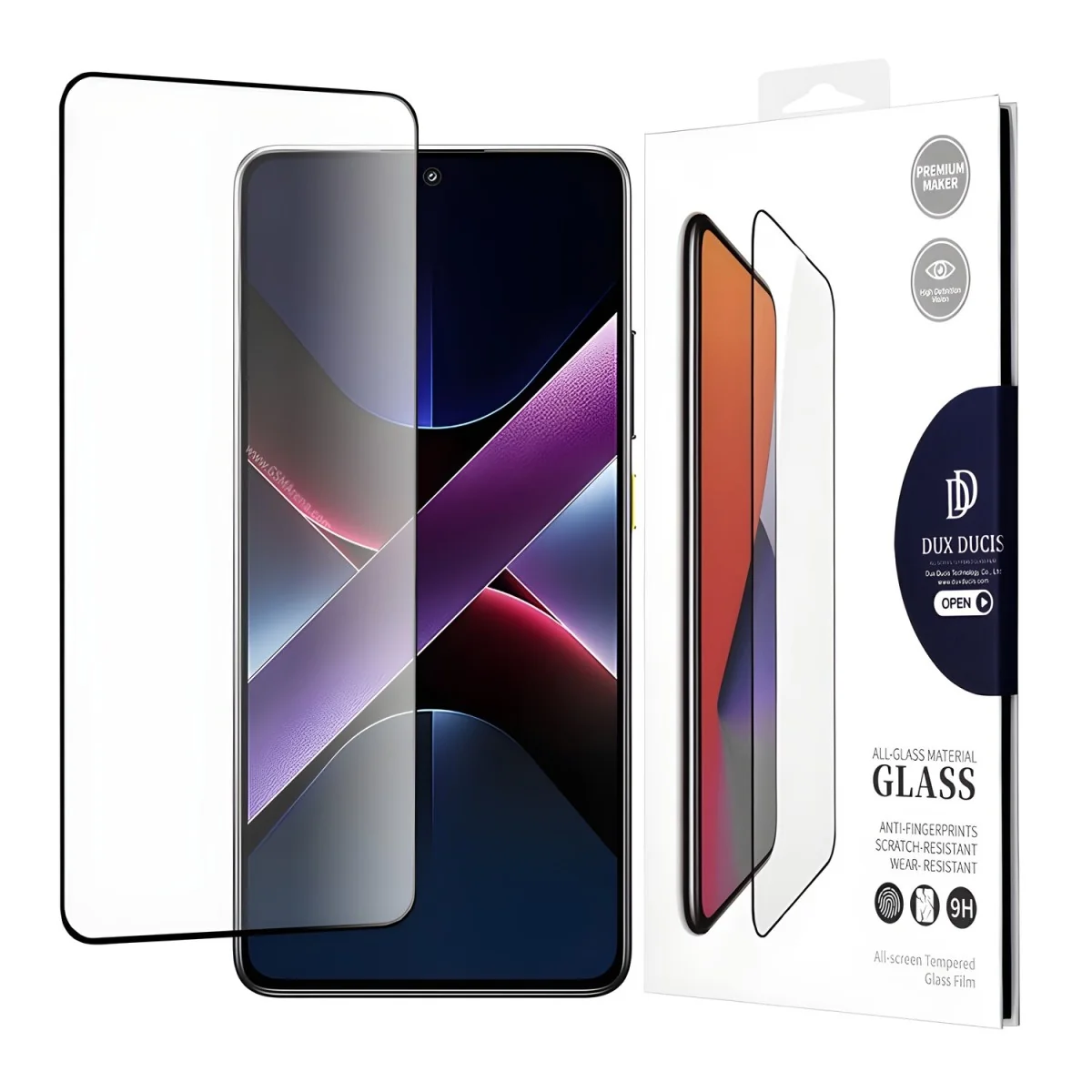 10D Tvrdené sklo pre Xiaomi Redmi Turbo 4/Poco X7 Pro 1 x 10D sklo, čierna