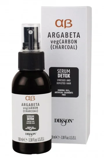 DIKSON-ArgaBeta vegKarbónové sérum detox S OLEJMI Z LEVANDULE A YLANGYLANG