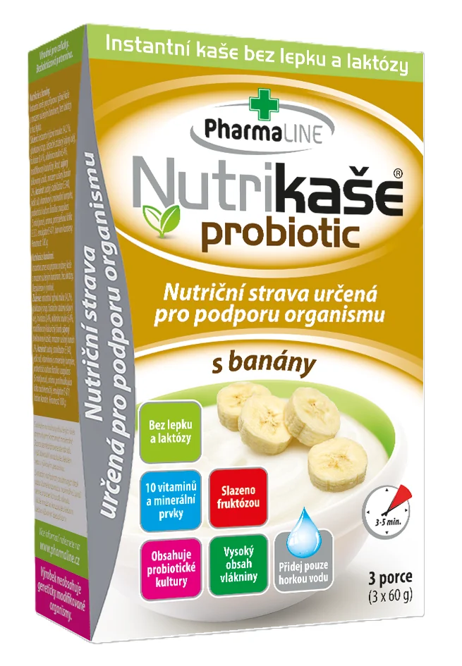 Nutrikaša probiotic - s banánom 180g 180 g