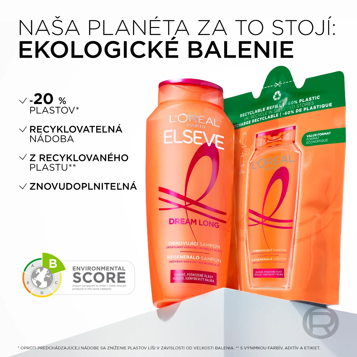 ELSÉVE DREAM LONG 1×250 ml, šampón