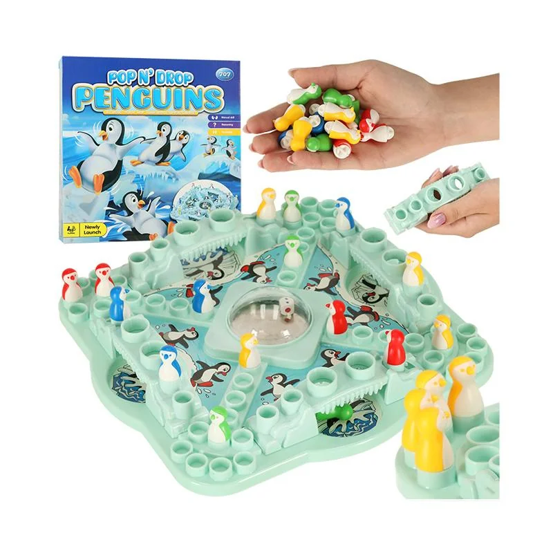 Rodinná Stolová Hra Ľadový Číňan - Penguin Race
