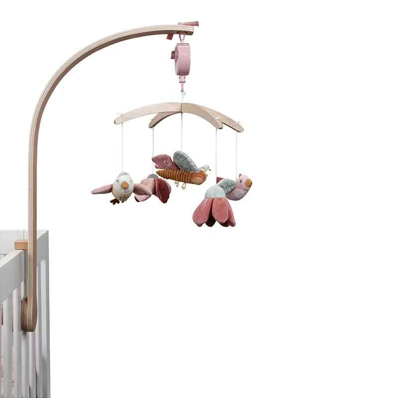 Kolotoč drevený Kvety a Motýle
